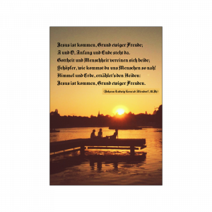 Jesus ist kommen - Postkarte